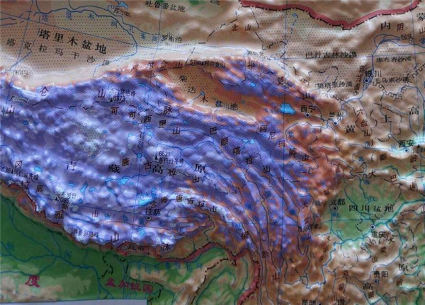 甘谷基础地形地貌展示
