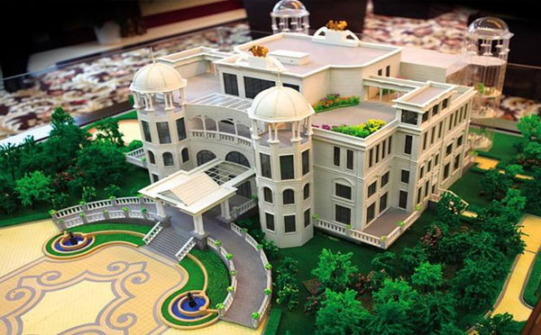 农业甘谷甘谷沙盘模型的应用